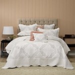 Madison Bedspread Set White